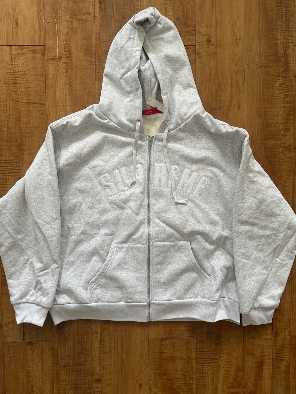 Supreme Arc Thermal Lined Zip Up
Hooded Sweatshirt